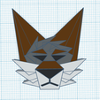 Screenshot-923.png Tharzic/Thaz - Wolf Head/Canine Head/Coyote Head/Furry Head - (Keychain Optional)