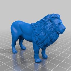 Lion_t.jpg ライオン（Lion）3Dデータ