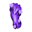 Lion_bottom.stl Descargar archivo STL gratis León majestuoso・Modelo para la impresora 3D