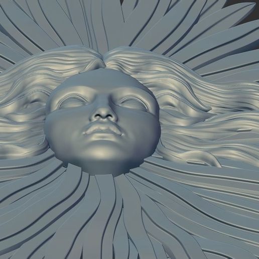 Symbol-of-Louis-the-XIV-The-Sun-King-3D-printable-model-4.jpg Símbolo de Luis XIV El Rey Sol Modelo imprimible 3D cnc