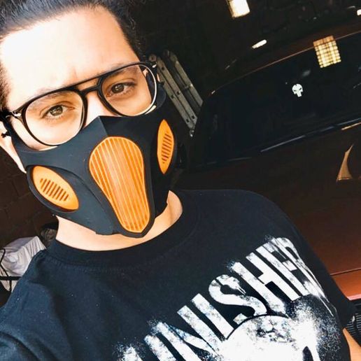 Respirator Breathing Mask 3D model