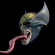 Ven_Wol3.jpg Wolverine Venom Cowl 3d Digital download