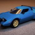 001.JPG Lancia Stratos - Modèle réduit à l'échelle 1:10