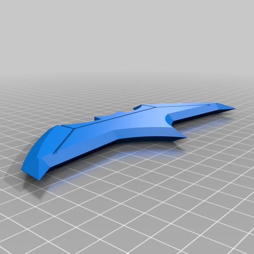 Ben Affleck Batarang 3D model