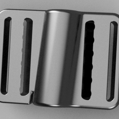 2023-03-27_195607.png Archivo STL Clip magnético para mochila / Hebilla para mochila 50 mm・Diseño de impresión en 3D para descargar