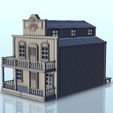 21.jpg Wild West post office building - Six Gun Sound Desperado Old Chronicles Gunfight Gutshot Blackwater Gulch Age of Sigmar Warhammer