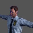 17.jpg Animated Police Officer-Rigged 3d game character Low-poly 3D model