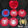 Bolachas-miranha4.jpg Spiderman Coasters Kit