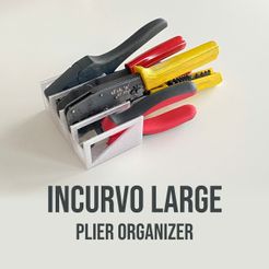 incurvo_large_title.jpg Incurvo Large Plier Organizer 3D-print model