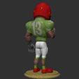 ZBrush Document2.jpg OBJ file football player・3D print design to download