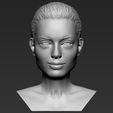 1.jpg Margot Robbie bust ready for full color 3D printing