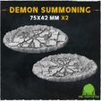 resize-mmf-demon-summoning-10.jpg Demon Summoning (Big Set) - Wargame Bases & Toppers 2.0