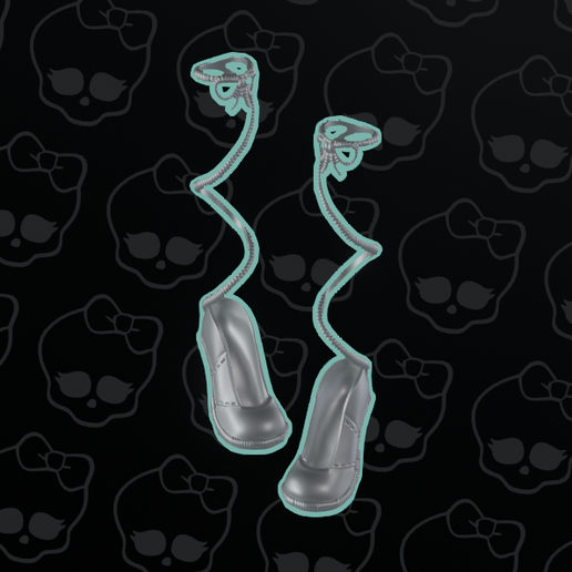 MONSTER HIGH LAGOONA BLUE CLASSROOM SHOES