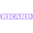 Lettres.stl Lumineux RICARD Logo