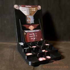 gh_monStatDisplay_one.jpg Free STL file Gloomhaven Monster Stat and Health Organizer・Template to download and 3D print