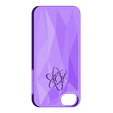 coque_science_bleu.obj Iphone 5 blue case
