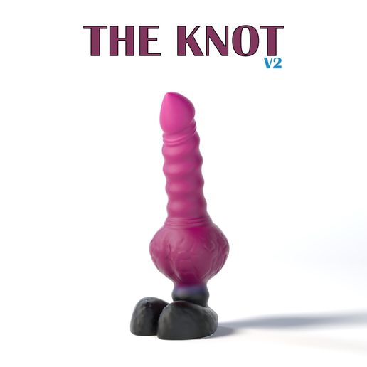 THE KNOT dildo V2 STL File for 3D printingCults
