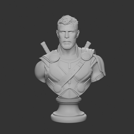 👤 THOR RAGNAROK - BUST - MARVEL・ STL File for 3D printing・Cults