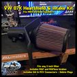 HeatshieldandIntakeKit.jpg MK5 MK6 VW 07K Комплект воздухозаборника и радиатора