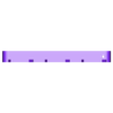 Lateral left.stl Guitar & Bass modular pedalboard