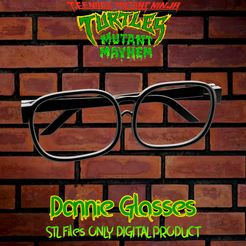 pre.jpg Donatello Glasses Teenage Mutant Ninja Turtles Total Mayhem Cosplay