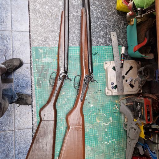 Caçadeira de cano duplo (PropGun) 1/1 Tamanho