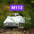 thumb.jpg 3D-Datei M113・3D-druckbare Vorlage zum herunterladen
