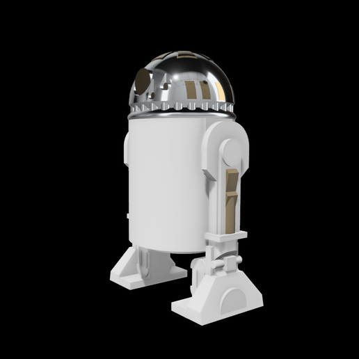 ⭐ Star Wars Vintage Style Astromech/R9 Unit Figure Kit・ 3D File for 3D ...
