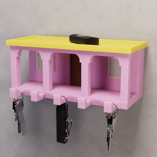 Bad Bunny House - Key Holder