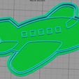 avion-sp.jpg Plane cookie and fondant cutter - Plane cookie and fondant cutter