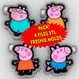 Mesa-de-trabajo-1-copia-2.png pack 4 stl freshie mold - the pig family - pepa pig family - pig family - pig family - silicone mold box