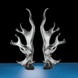 0001.png Mythische Hörner / Geweihe Zubehör 🦄 (3D-Druckbar)