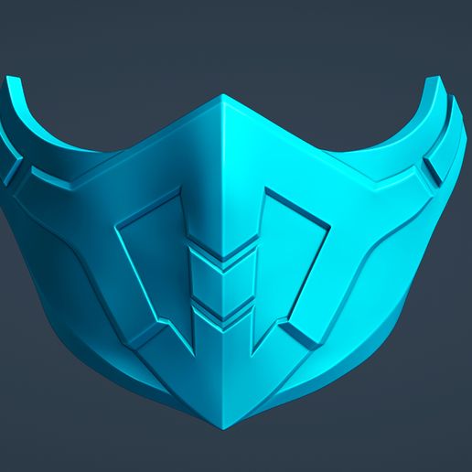 Mask Inspired by the Frost 3D model