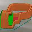 GUIA-MANGUERA-FRENO-3.jpg BRAKE CABLE GUIDE BRACKET WR 450 MOTOCROSS ENDURO