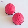 B3.jpg Salière et poivrière en forme de fraise