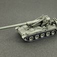 IMG_E9689-1.jpg STL file M110 SPA self-propelled howitzer・3D printer design to download