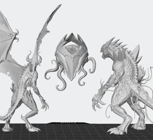 screenshot-1772324484704.png The Abyss Herald Pack: Eldritch Monsters & Horrors (STL Bundle)