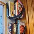 books1.jpg Asymmetrical Angled Floating Shelf