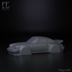 im1.jpg Файл STL Упрощенная декоративная модель Porsche 911・Модель для загрузки и 3D печати