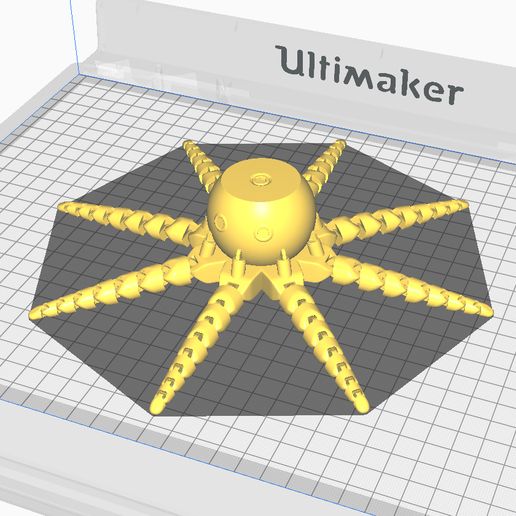 Download OBJ file Octopus Sci Fi • Model to 3D print • Cults