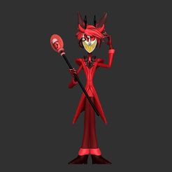 afp1.jpg 3D file Alastor Hazbin Hotel 3D model for printout・Template to download and 3D print