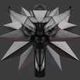 sigul27.jpg Witcher Wolf necklace