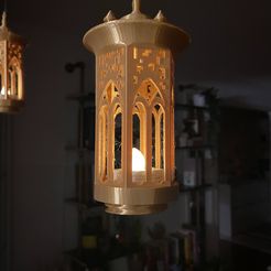 IMG_5993.jpeg STL file Islamic tea light lantern decoration・3D printing template to download, halffedelf