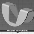 taco_holder_02_display_large.jpg Archivo STL gratis Soporte para tacos - Se vuelca para facilitar el llenado / La base plana mantiene al tacógrafo en posición vertical cuando se sirve.・Diseño imprimible en 3D para descargar