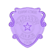 badge.stl Residual Evil - Raccoon City police department badge 3D model