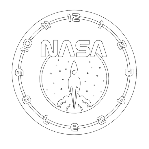 3MF file nasa clock 🕰️ ・Model to download and 3D print・Cults