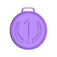 Medalla_primer.stl Award Medals set - Set de medallas