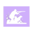 hunter_02.stl Hunting Stencil Collection