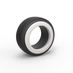 1.jpg 3D file Diecast Dune buggy Whitewall rear tire Version 2 Scale 1:25・3D printing template to download