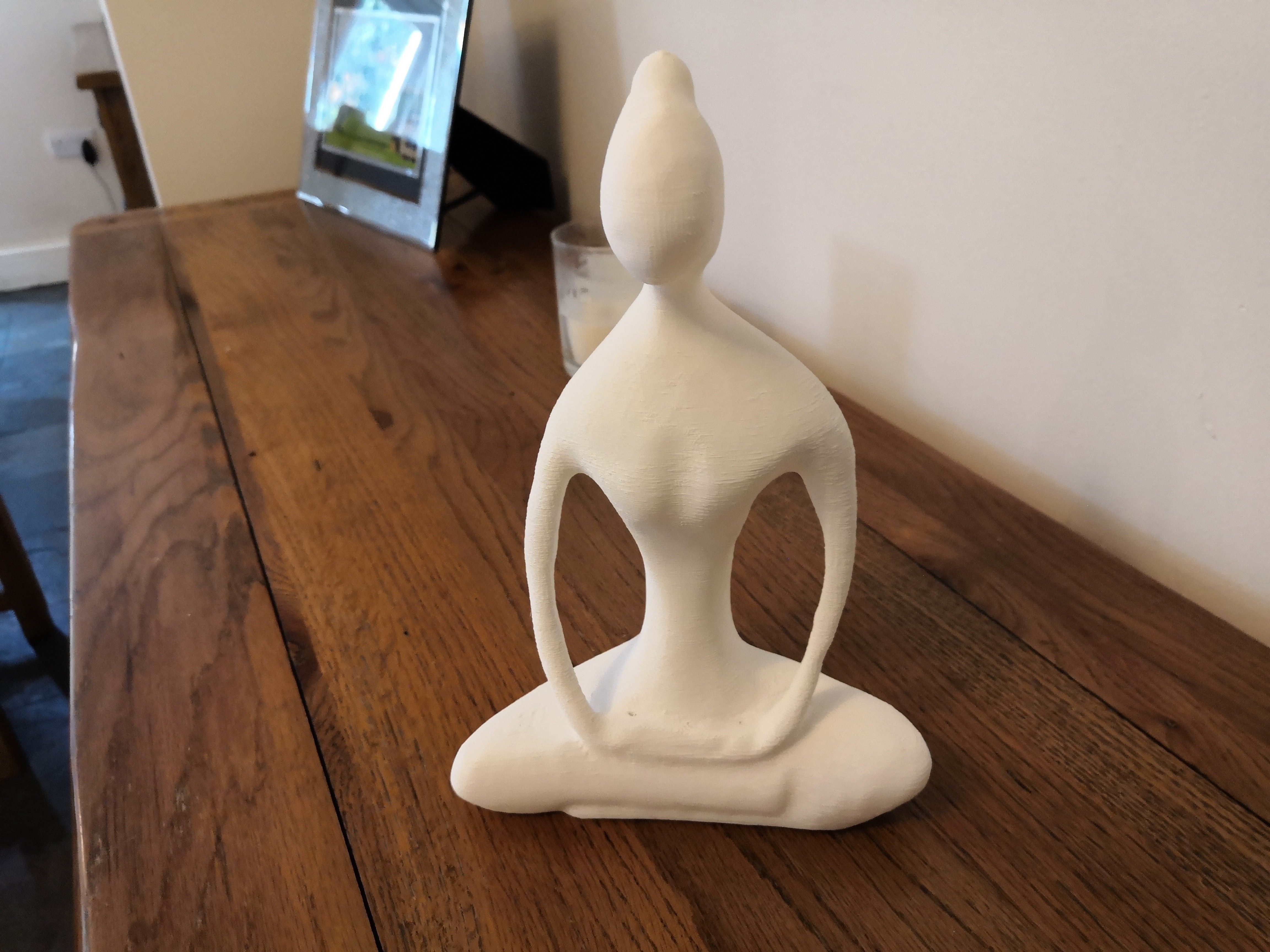 IMG_20190202_150232.jpg Download free STL file Zen / Yoga Sculpture • 3D printer model, spofff